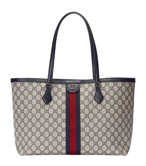 gucci bee print gg supreme tote|gucci ophidia white shoulder bag.